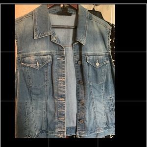 Denim vest